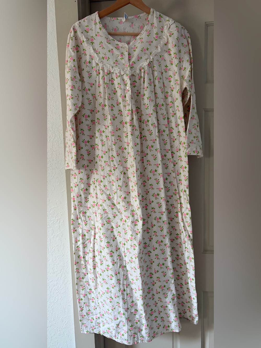 Vintage Katz Floral Cotton Nightgown